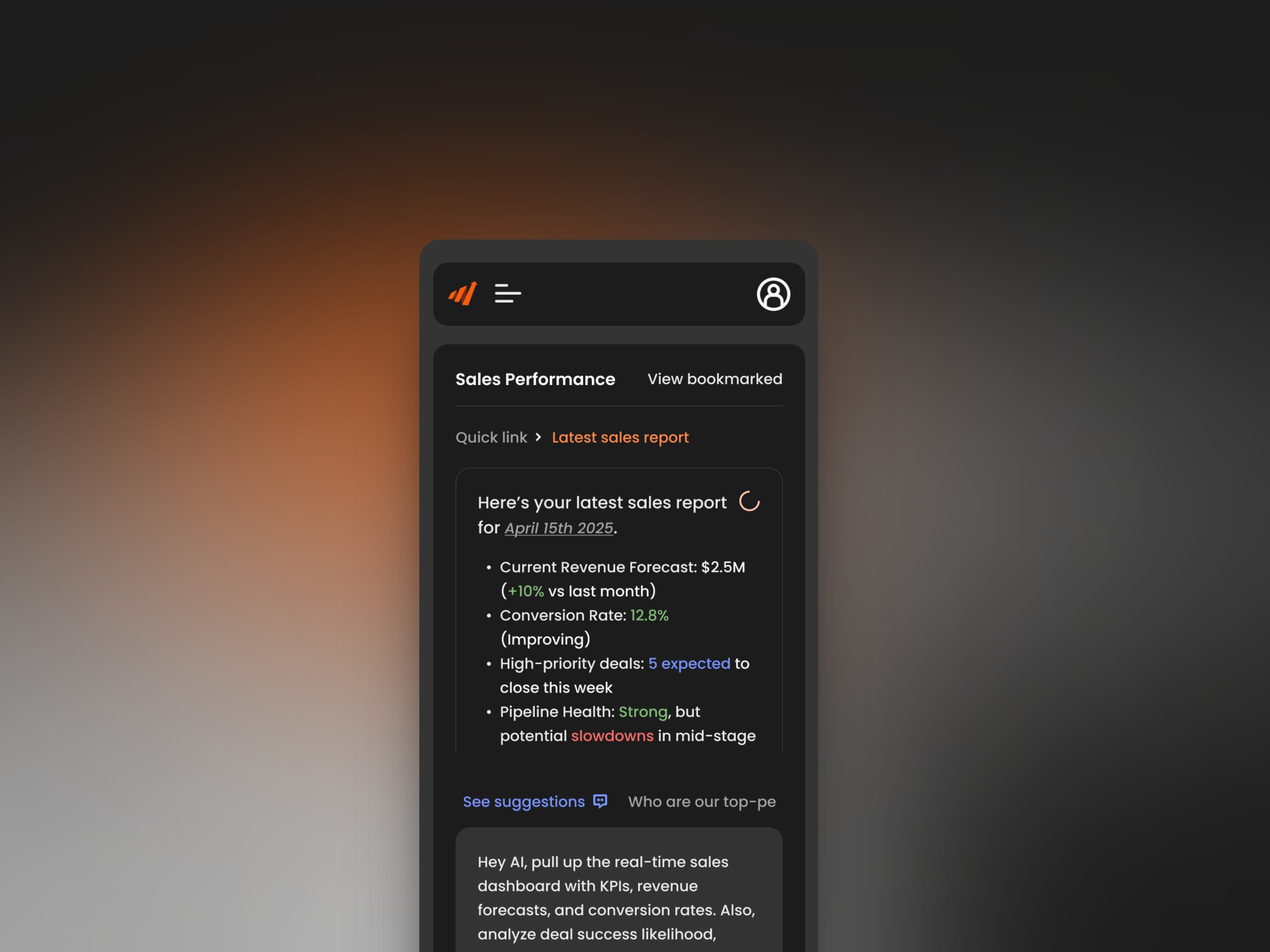 Majestic mountain peak at sunrise